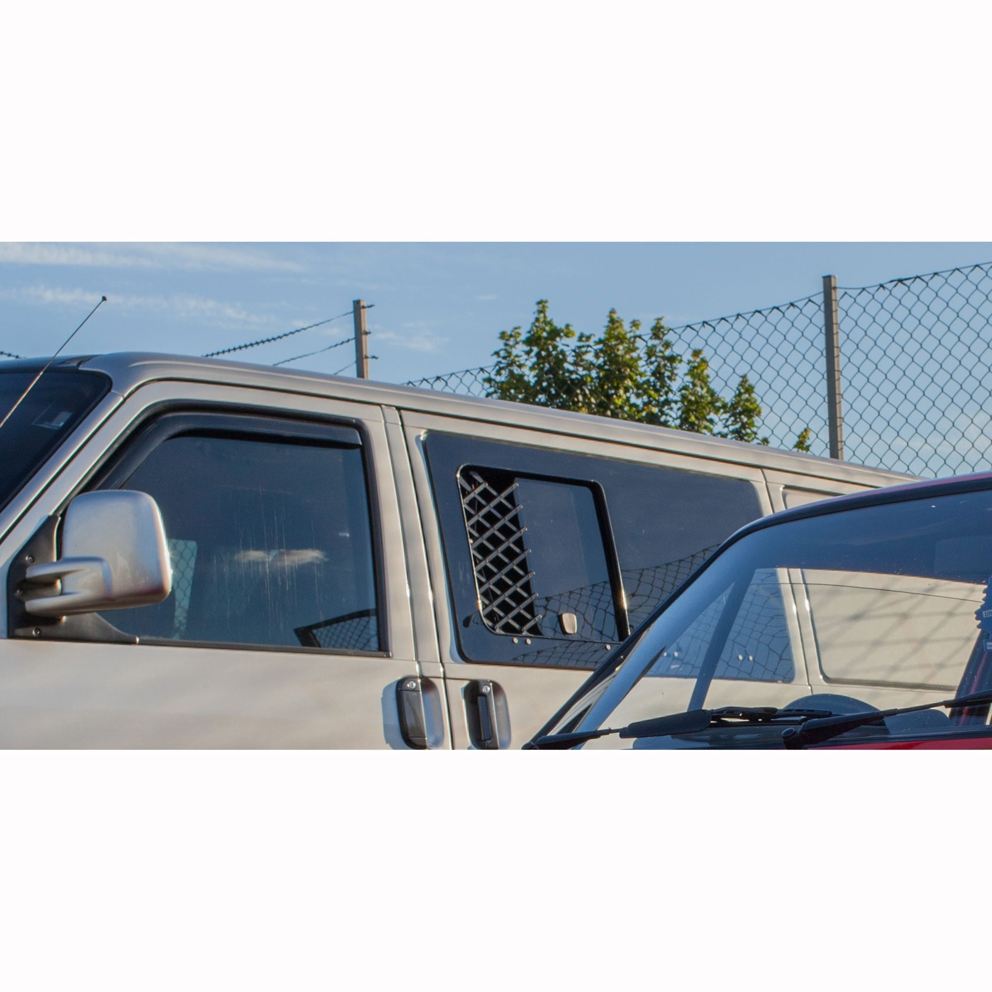 VW T3 Kombi Air Grille for Door Opening Window Black