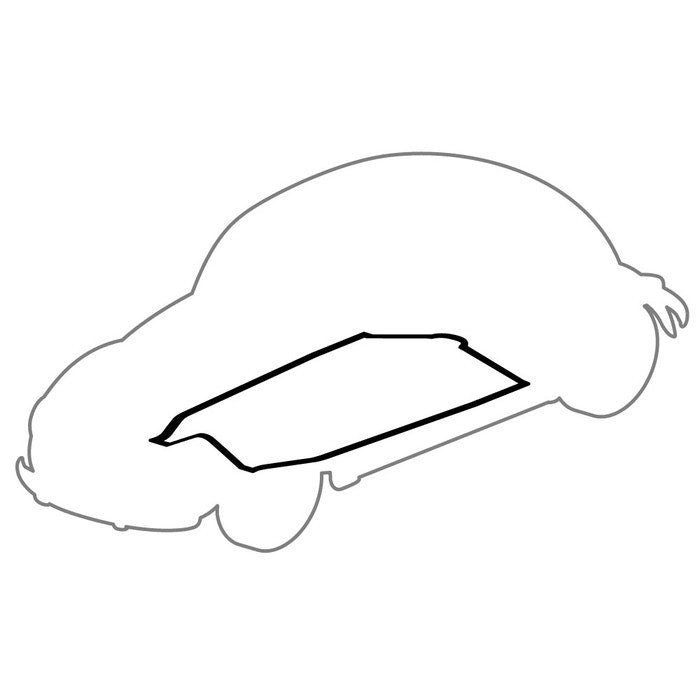 VW Beetle Floorpan Gasket Rubber