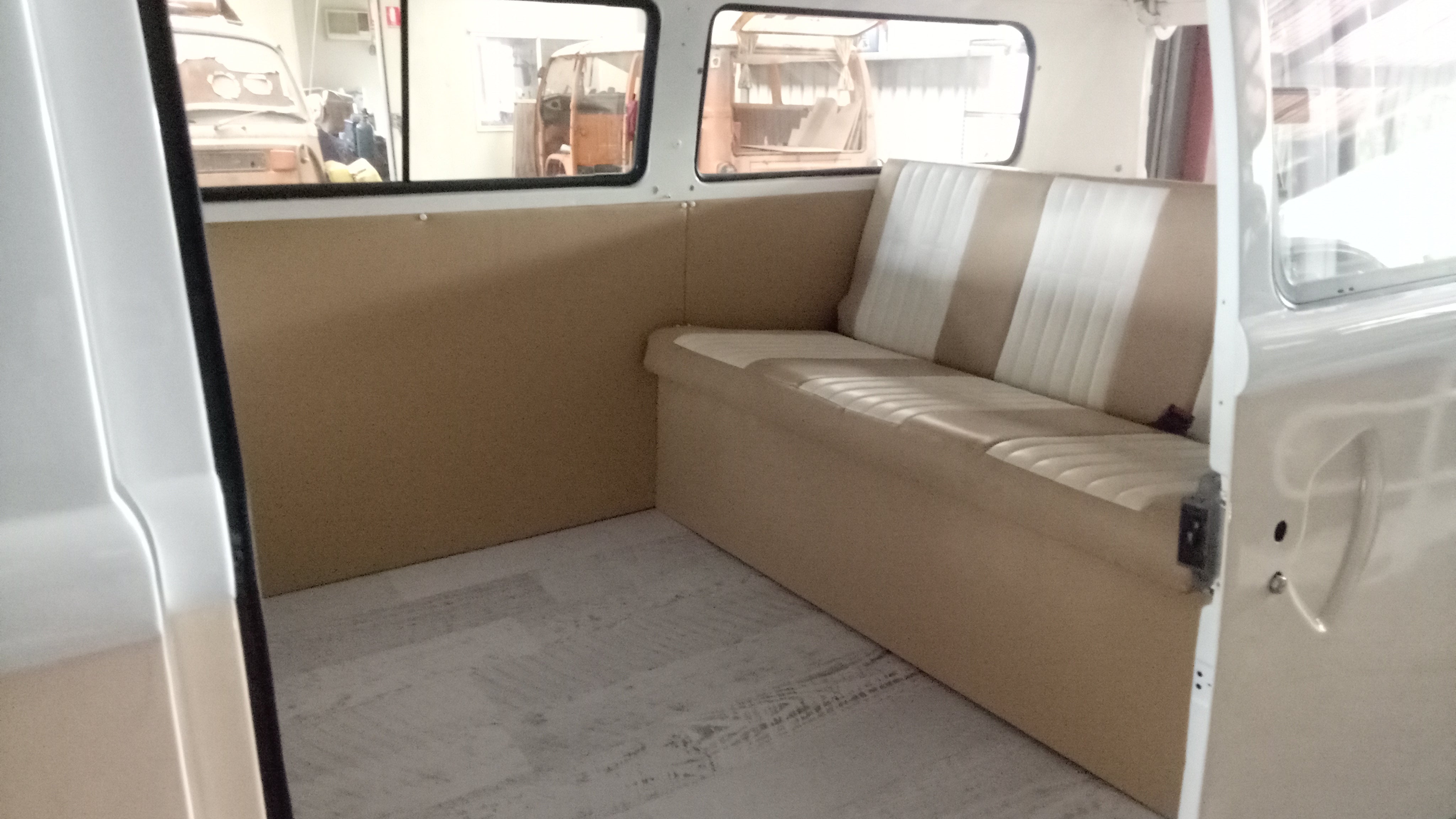 VW Kombi Interior Trim Panels / Door Cards Set of 9 in Vinyl