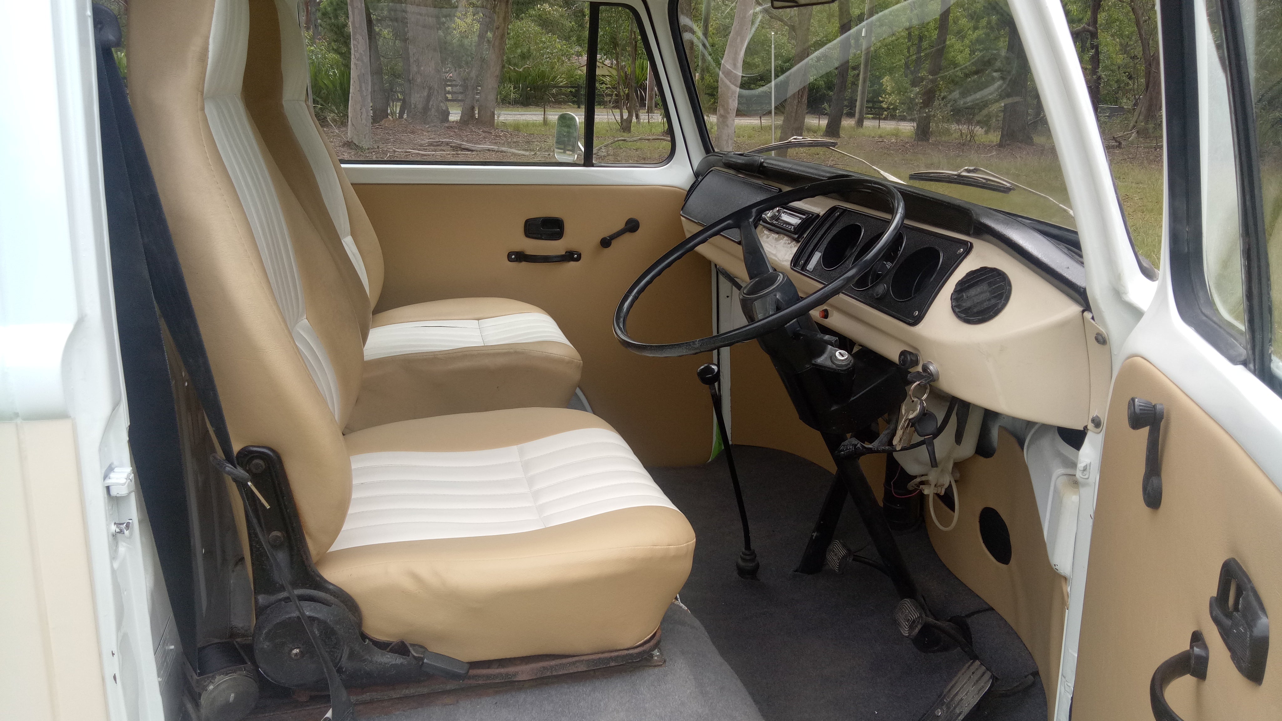 VW Kombi Interior Trim Panels / Door Cards Set of 9 in Vinyl