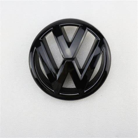 VW Kombi Front Badge in Black