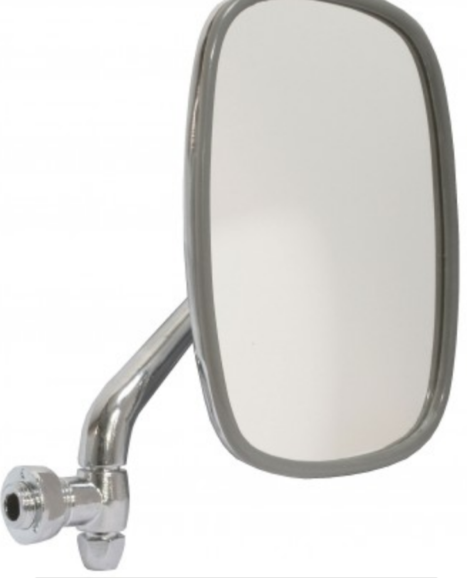 VW Kombi Chrome Door Mirror Right
