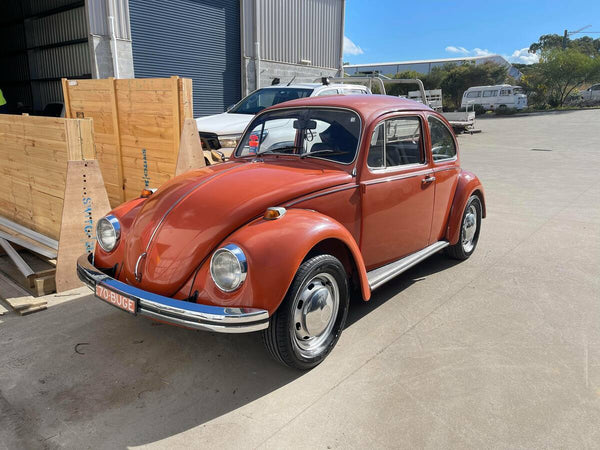The 1970 Volkswagen Beetle Clementine.