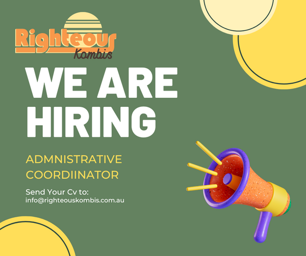 We are Hiring for an Administrative Coordinator