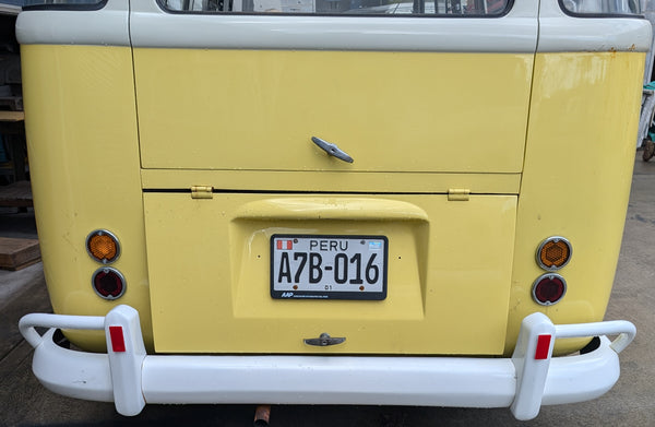 Importing and Registering a Kombi From Peru