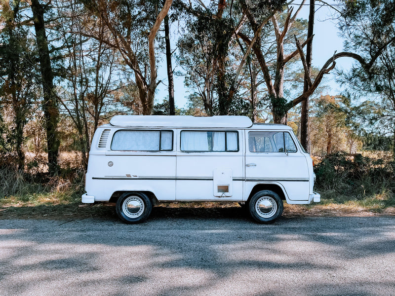 The 1974 VW Kombi Campmobile Patty.