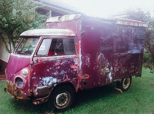 VW Split Screen Kombi Container Van