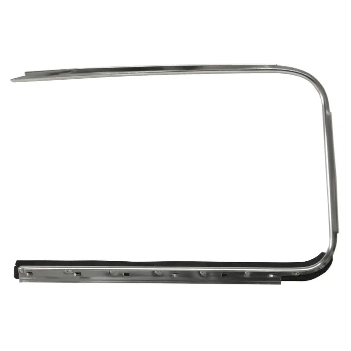 VW Beetle Chrome Window Surround Trim and Scraper Left 52-65