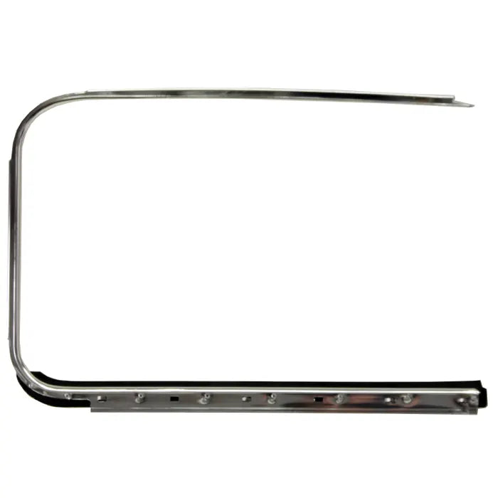 VW Beetle Chrome Window Surround Trim and Scraper Right 52-65