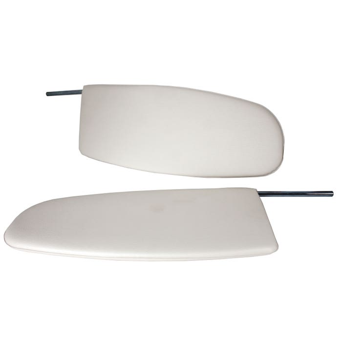 VW Beetle Sun Visors Pair Off White 58 to 67