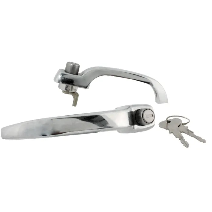 VW Kombi Splitscreen Front Door Handles Pair With Matching Keys