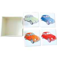 VW Beetle Drink Coasters