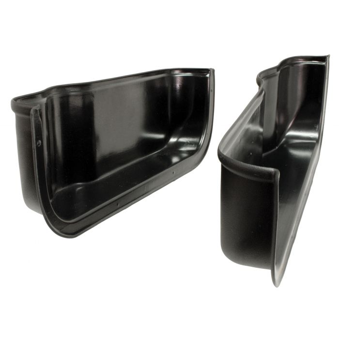 VW Kombi Front Door Cup Holder Storage Pocket Black