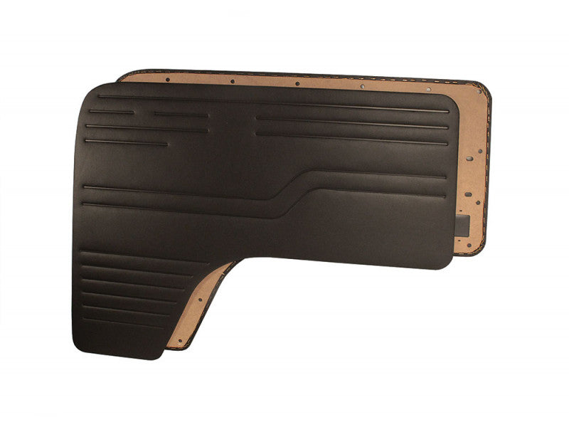 VW Kombi Front Cab Door Cards Black