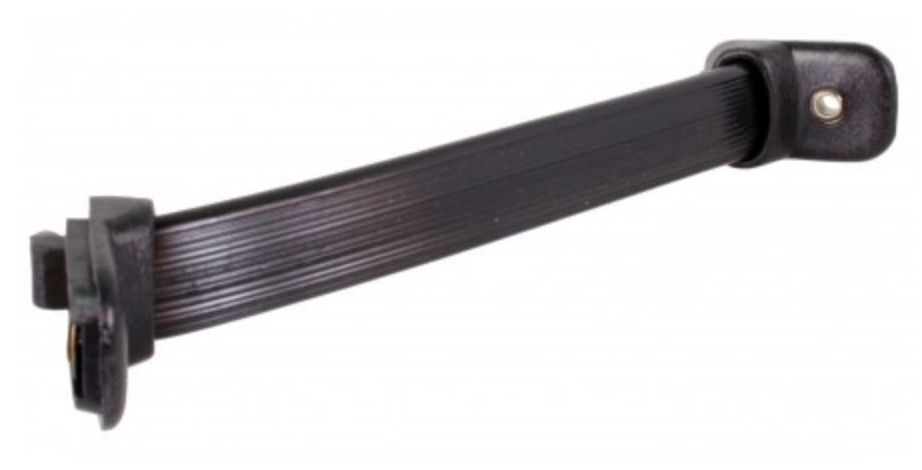 VW Kombi Interior Door Pull Grab Handle Black Pair