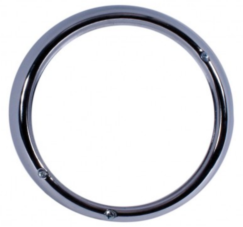 VW Kombi Headlight Surround Rim 3-screw 68-73
