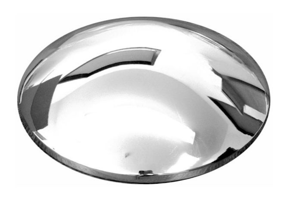 VW Kombi & Beetle Baby Moon Hubcap Chrome Late VW